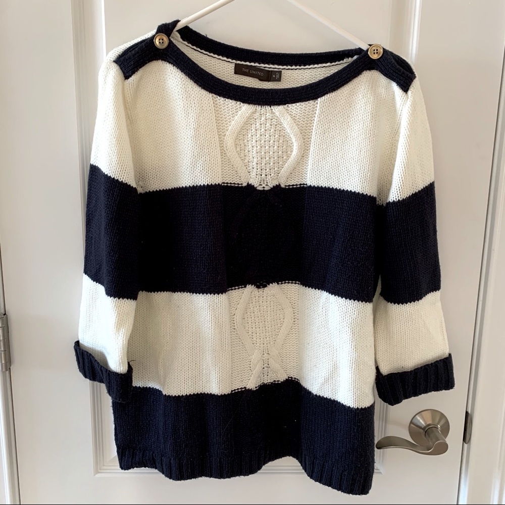 Limited cable sweater